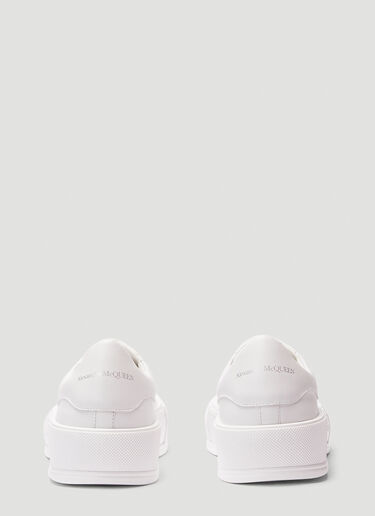 Alexander McQueen Leather Low-top Sneakers  White amq0146029