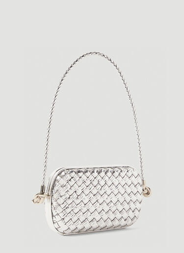 Bottega Veneta Minaudiere 结饰单肩包 银色 bov0251023