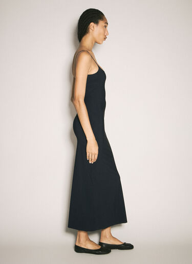 MM6 Maison Margiela Fluid Maxi Dress Black mmm0257003