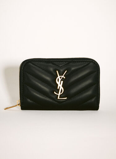 Saint Laurent Cassandre Cardholder Black sla0258030