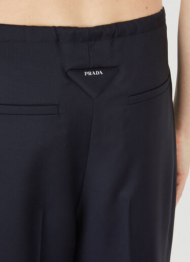 Prada Classic Relaxed Pants Navy pra0252014