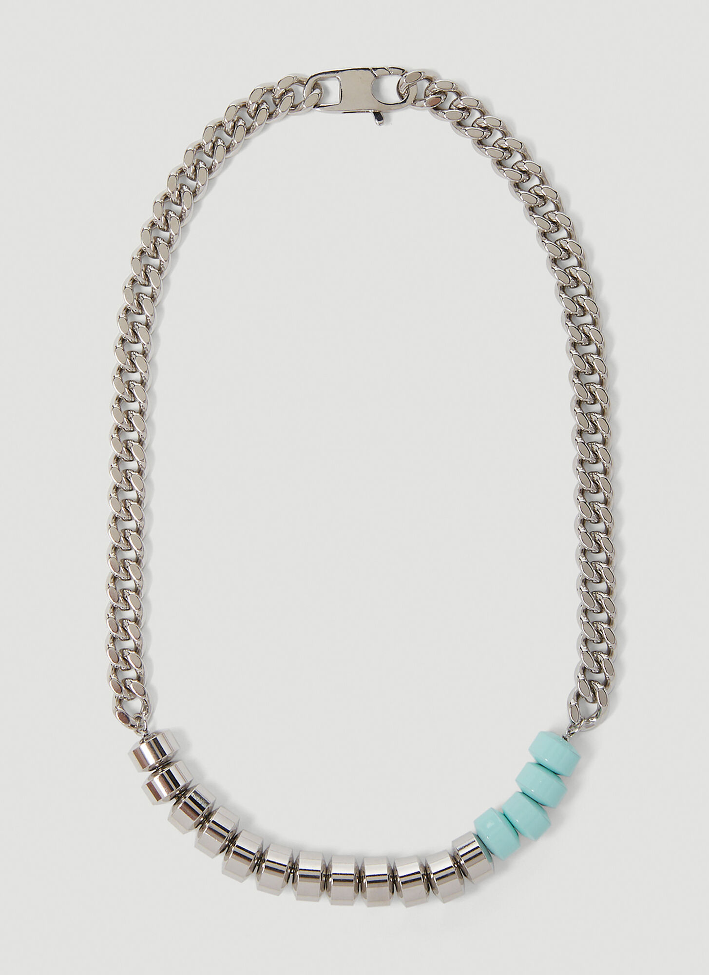 Alyx Silver Merge Candy Charm Necklace In Silver