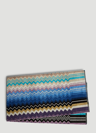 MissoniHome Set of Five Giacomo Towels Blue wps0644195