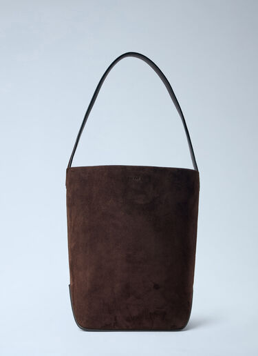 Medium N/S Park Edge Tote Bag The Row Medium N/S Park Edge Tote Bag Brown row0264090
