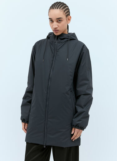 Rains Lohja Long Padded Jacket Navy rai0356006