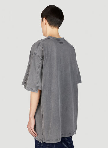 VETEMENTS Cut Up T-Shirt Grey vet0151013