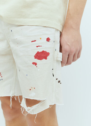 Gallery Dept. Flea Carpenter Shorts White gdp0153039