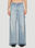 Courrèges Dirty Blue Baggy Jeans Black cou0151004