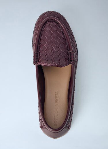 Bottega Veneta Sveglia Loafers Burgundy bov0264036