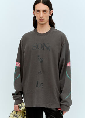 Song for the Mute Logo Print Sweatshirt Multicolour sfm0156004