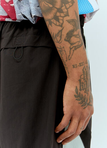 P.A.M. Panelled Flight Shorts Black pam0357009