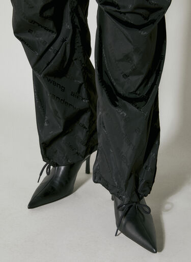 Alexander Wang ジャカード　カーゴパンツ ブラック awg0254011