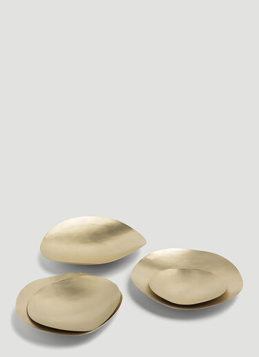 Tom Dixon Large Form Bowl Set Gold wps0638281