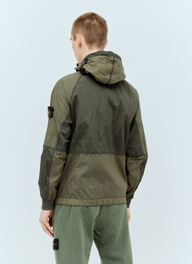 Stone Island 轻量连帽夹克 绿色 sto0156035