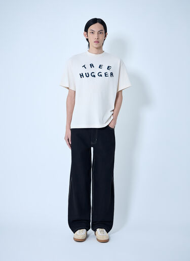 Poetry Canvas Wonky-Wear Pants Story mfg. Poetry Canvas Wonky-Wear Pants Black mfg0163006