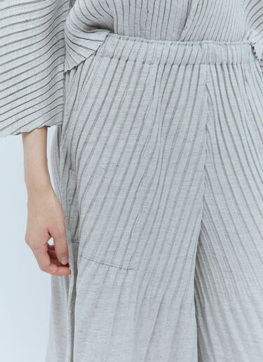 리넨 라이크 플리츠 팬츠 Issey Miyake 리넨 라이크 플리츠 팬츠 그레이 ism0253006
