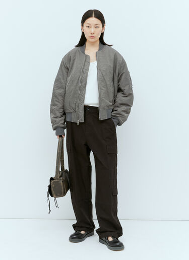 Stüssy Padded Bomber Jacket Grey sts0350002
