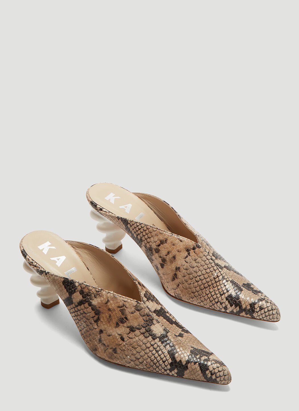 Kalda Women s Cyland Mules in Brown LN CC