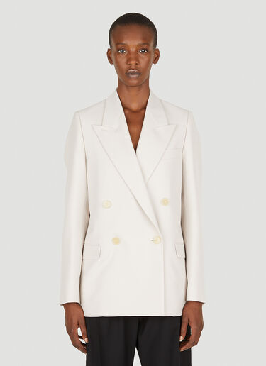 Acne Studios Double Breasted Blazer Cream acn0250063