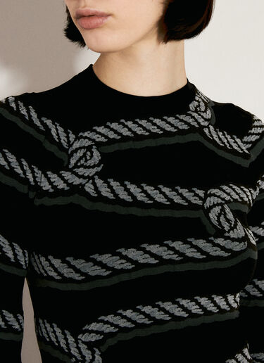Eytys Emery 长袖上衣 黑色 eyt0256004