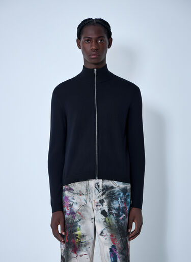 Zip-Up Cardigan Acne Studios Zip-Up Cardigan Black acn0162021