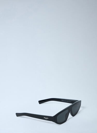 Rectangular Acetate Sunglasses Prada Rectangular Acetate Sunglasses Black lpr0362001