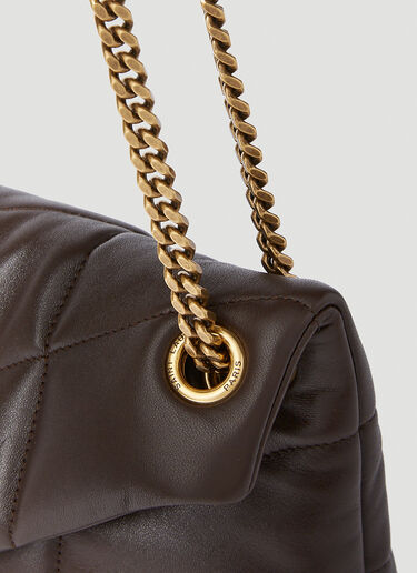 Puffer Shoulder Bag Saint Laurent Puffer Shoulder Bag Brown sla0251114