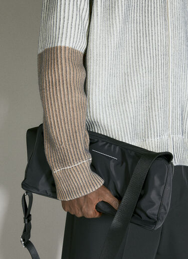 MM6 Maison Margiela Anatomic 斜挎包 黑色 mmm0353004