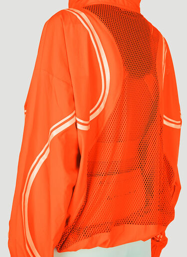 adidas by Stella McCartney High Neck Front Zip Jacket Orange asm0248020