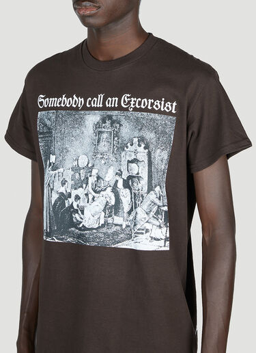 Boiler Room Exorcist T-Shirt Brown bor0153013