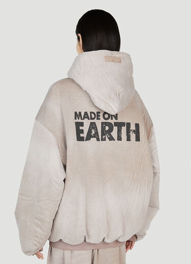 VETEMENTS Made On Earth Bomber Jacket Beige vet0251012