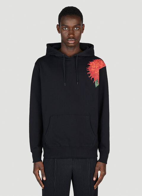 Yohji Yamamoto x New Era Hooded Sweatshirt Black yoy0154012