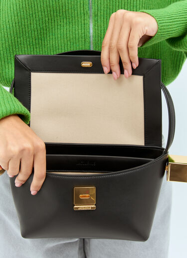 Jacquemus Le Rond Carré Handbag Black jac0258044