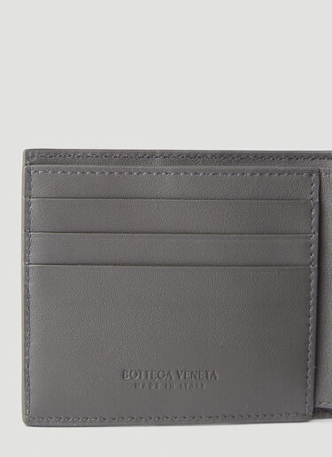 Bottega Veneta Bi-Fold Wallet Grey bov0145022