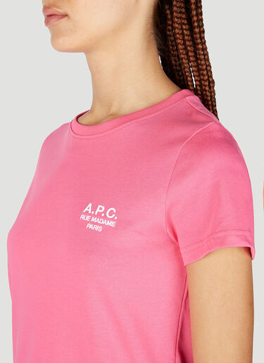Denise T-Shirt A.P.C. Denise T-Shirt Pink apc0251008