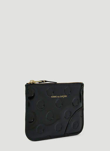 Comme des Garçons Wallet ドットポーチウォレット ブラック cdw0347009