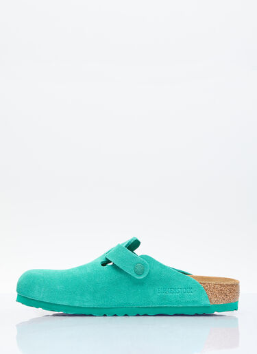 Birkenstock Boston Mules Green brk0156007