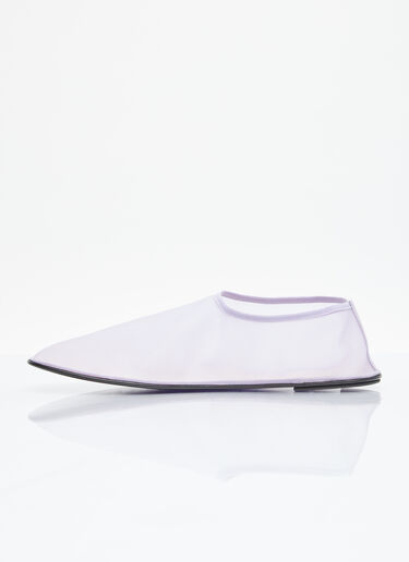 The Row Sock Mesh Flats Lilac row0253048