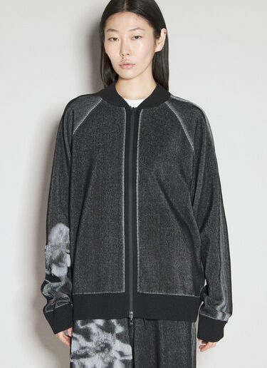 Y-3 GFX Knit Cardigan Black yyy0356007