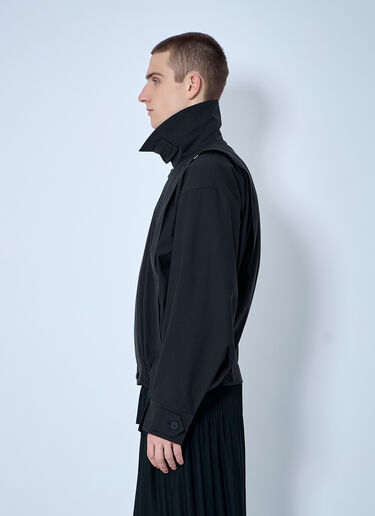Homme Plissé Issey Miyake Parachute Jacket Black hmp0160006