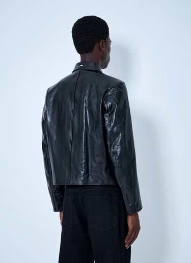 LN-CC® - Our Legacy: Mini Jacket Top Dyed - Black Our Legacy Mini Jacket Top Dyed Black our0165050