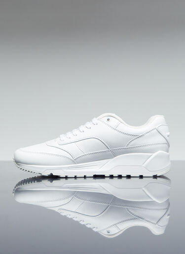Saint Laurent Bump Leather Sneakers White sla0154033