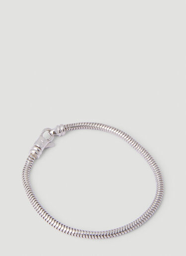 Tom Wood Snake Bracelet Silver tmw0351013