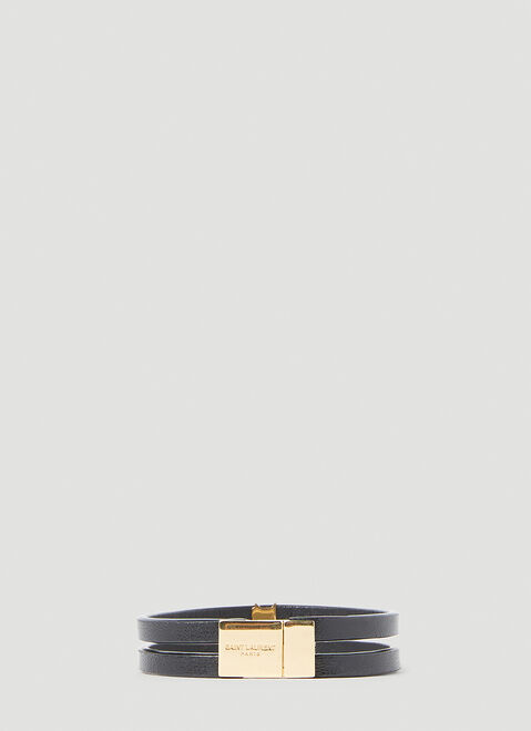 Vivienne Westwood Double-Strap Monogram Bracelet White vvw0254042