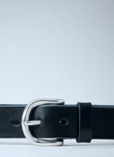 Our Legacy Star Flat Belt Black our0264015