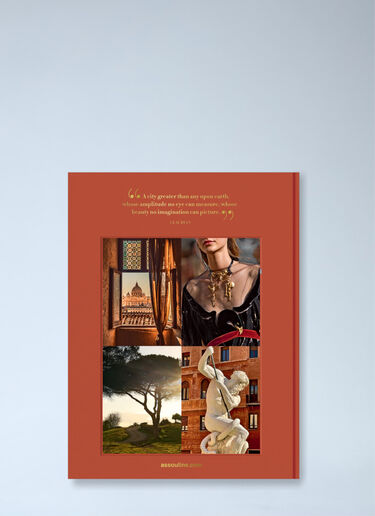 Assouline Roma Eterna Book Orange wps0692290