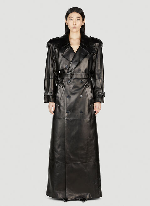 TOTEME Maxi Trench Coat Camel tot0253001