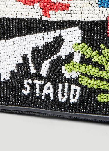 Staud 토미 비즈 장식 숄더백 블랙 std0253005