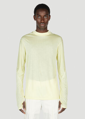POST ARCHIVE FACTION (PAF) 5.0+ Long Sleeve T-Shirt Lilac paf0150009