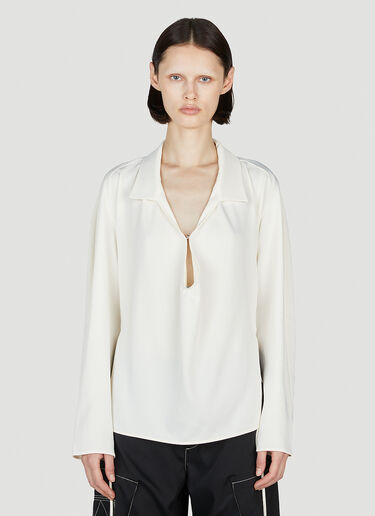 Kiko Kostadinov Two Way Shirt White kko0252006